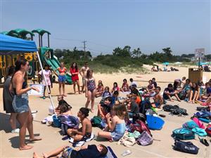 Friday Beach Day at Daisy Camp