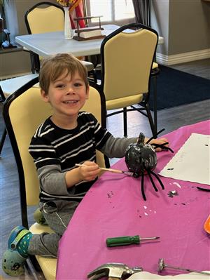 Halloween Fun with the Senior Center